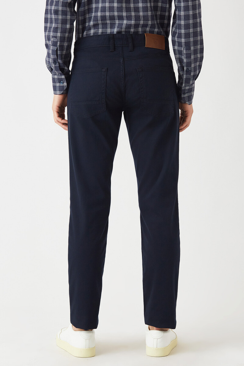 Lacivert 5 Cepli Spor Erkek Pantolon - 2