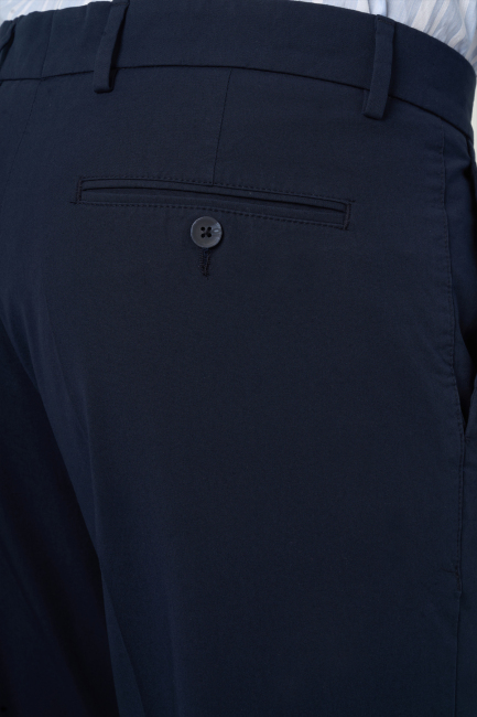 Lacivert Pamuk 4 Cepli Spor Erkek Pantolon - 4