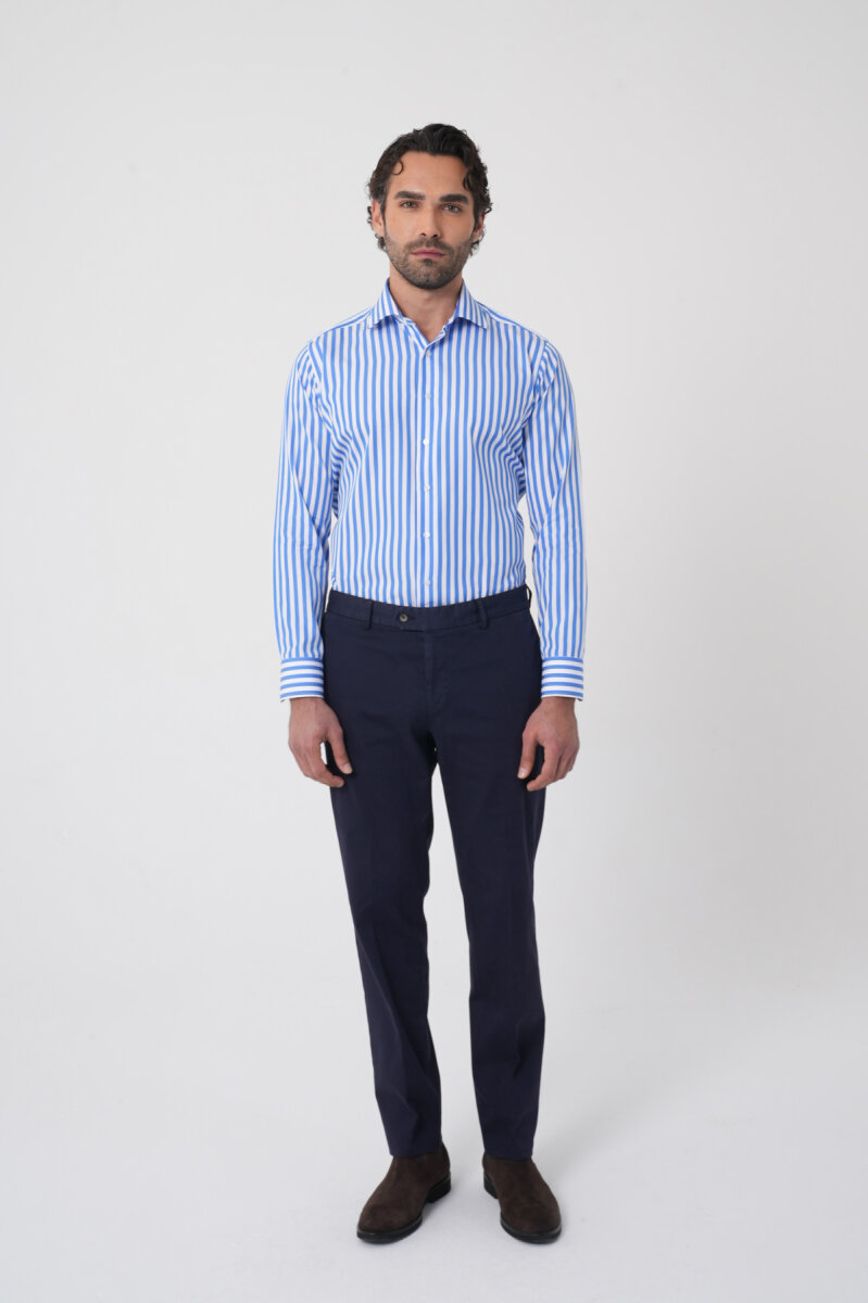 Lacivert Pamuk Cepli Pamuklu Basic Spor Pantolon - 2