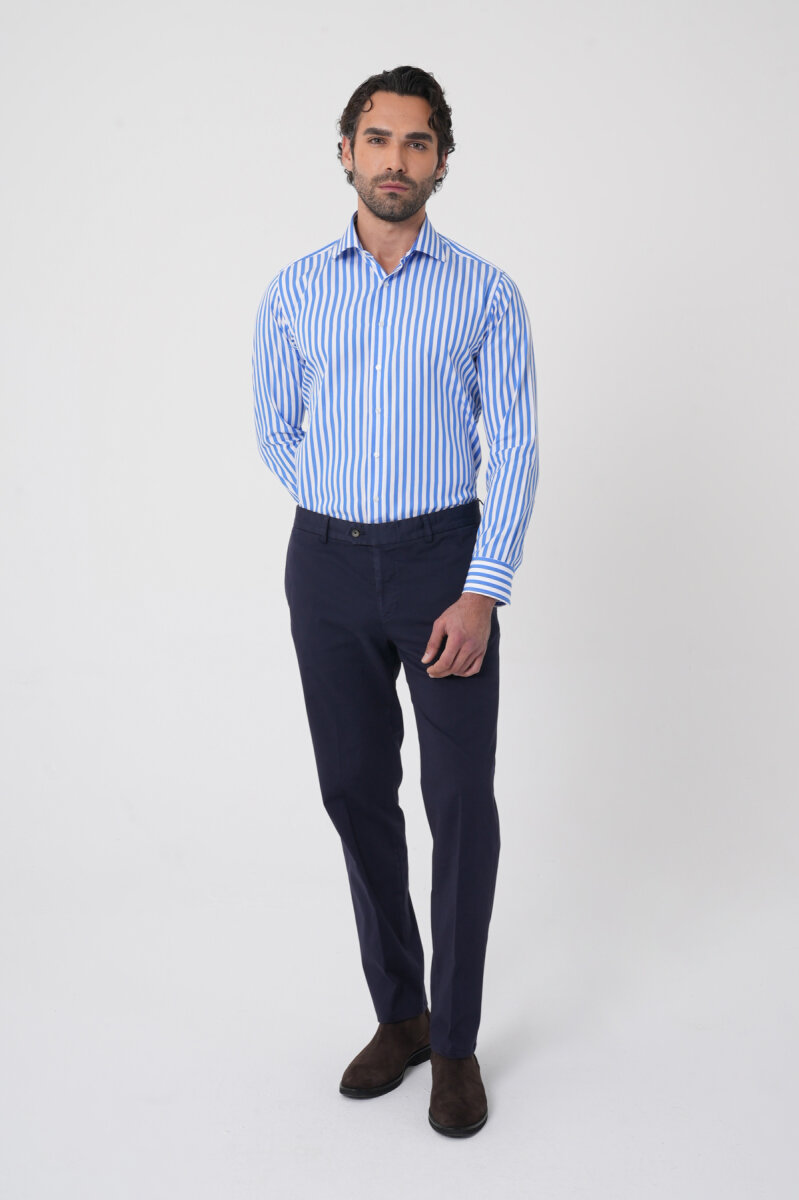 Lacivert Pamuk Cepli Pamuklu Basic Spor Pantolon - 3
