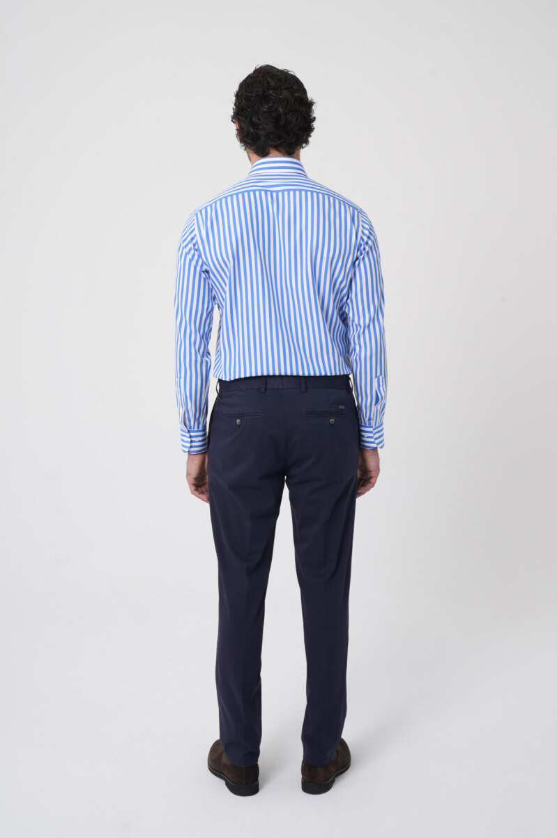 Lacivert Pamuk Cepli Pamuklu Basic Spor Pantolon - 5