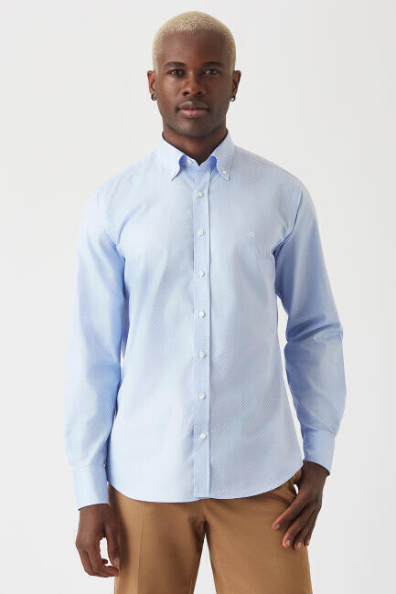 Mavi Spor Uzun Kollu Regular Fit Erkek Gömlek - 5