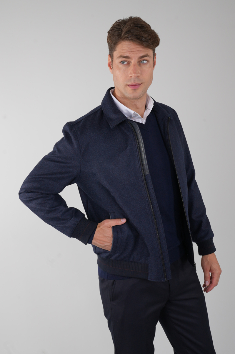 MN 24006 KAŞE KISA MONT A.lacivert - 3