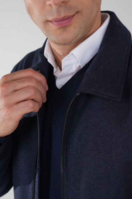 MN 24006 KAŞE KISA MONT A.lacivert - 5