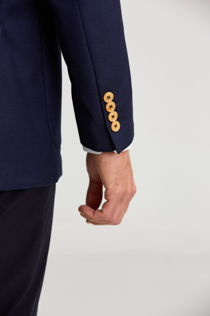 Regular Fit Lacivert Erkek Ceket - 3