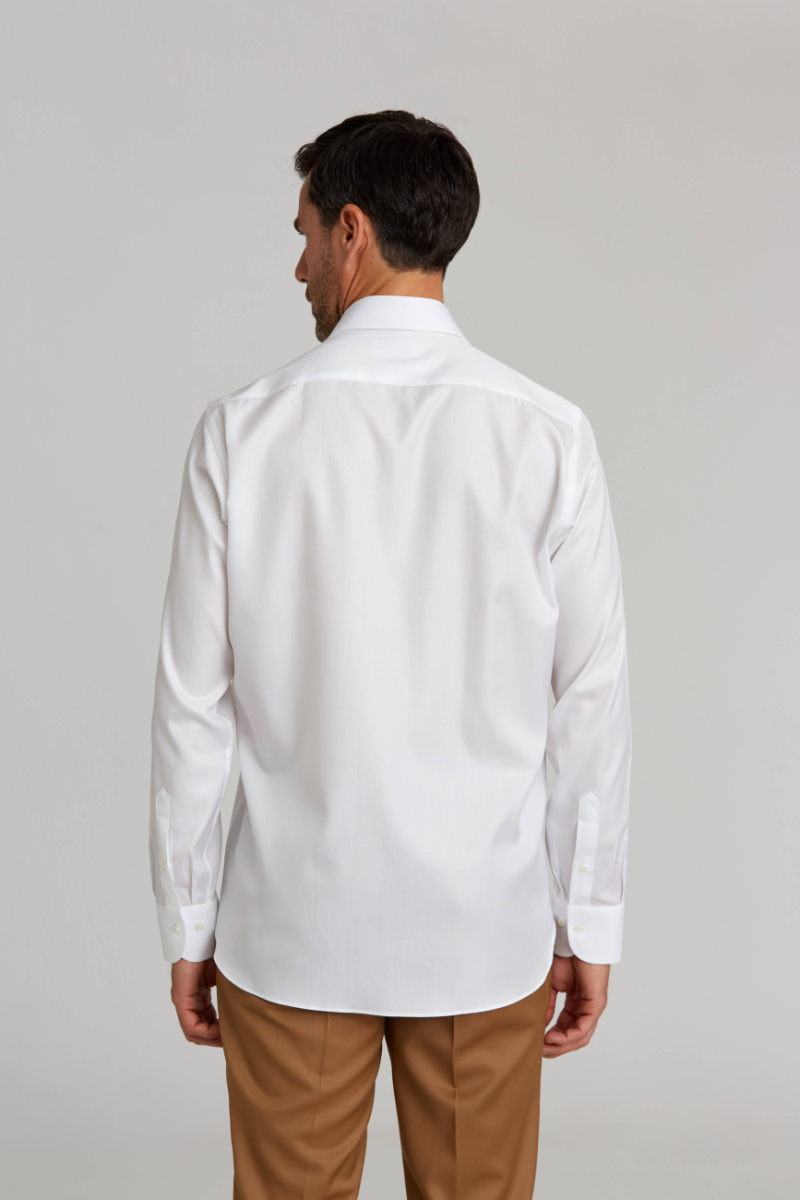Platinium Regular Fit Beyaz Erkek Gömlek - 2