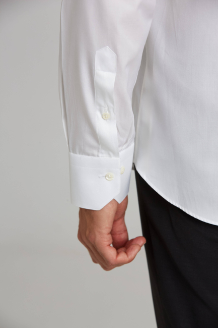 Platinium Regular Fit Beyaz Erkek Gömlek - 3