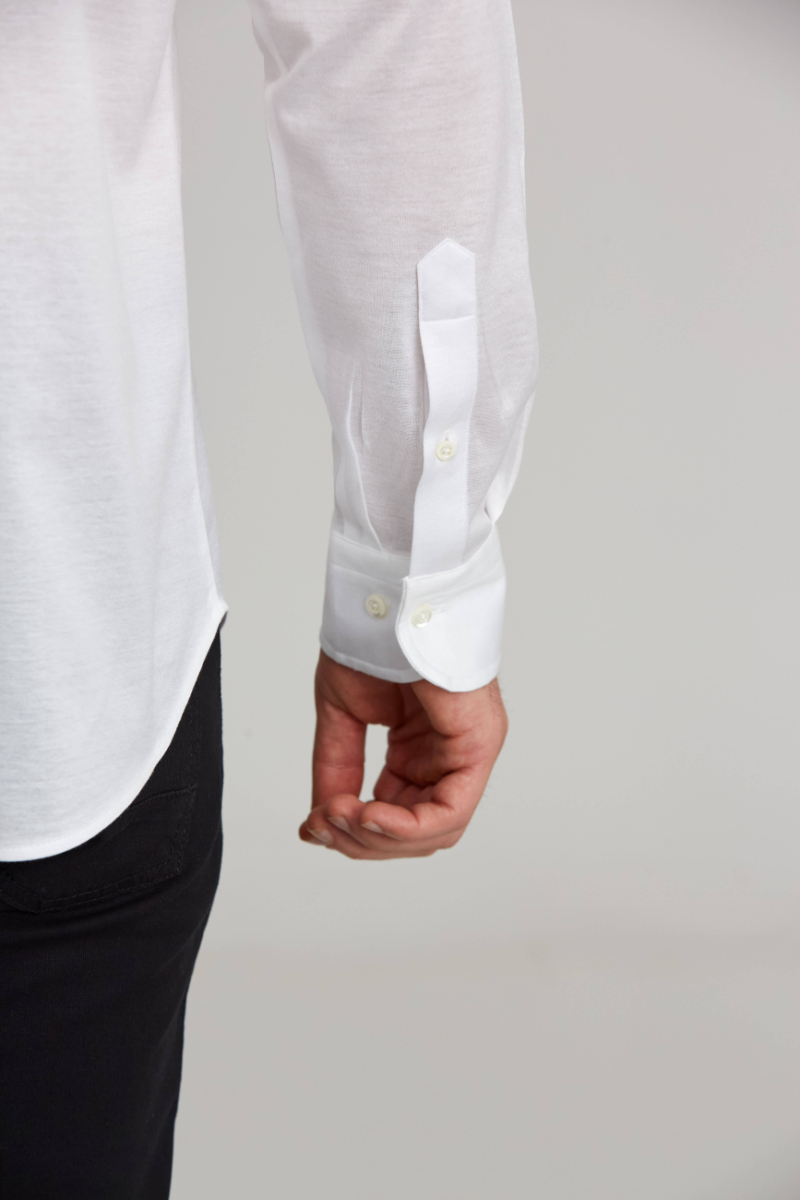 Platinium Regular Fit Beyaz Erkek Gömlek - 4