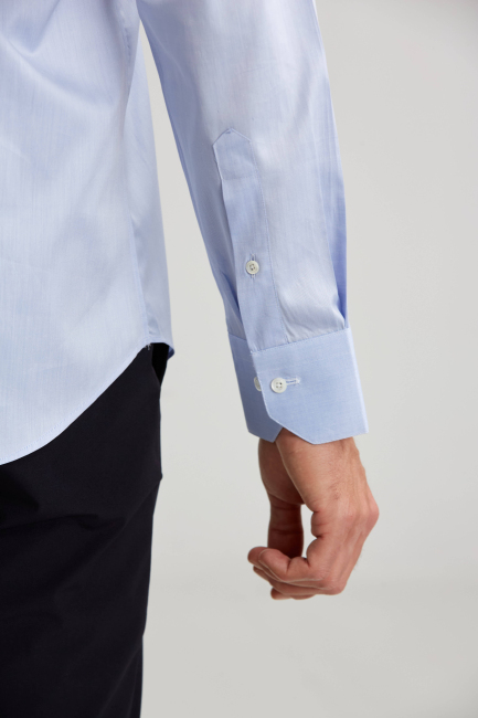 Platinium Regular Fit Mavi Erkek Gömlek - 3