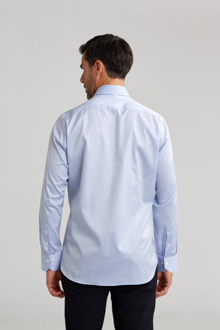 Platinium Regular Fit Mavi Erkek Gömlek - 2