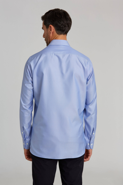 Platinium Regular Fit Mavi Erkek Gömlek - 2