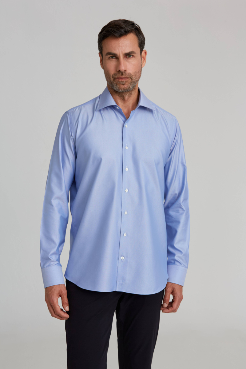 Platinium Regular Fit Mavi Erkek Gömlek