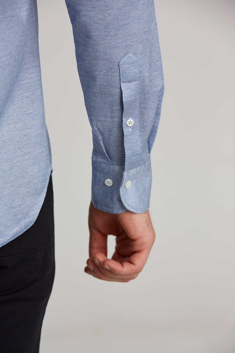 Platinium Regular Fit Mavi Erkek Gömlek - 4