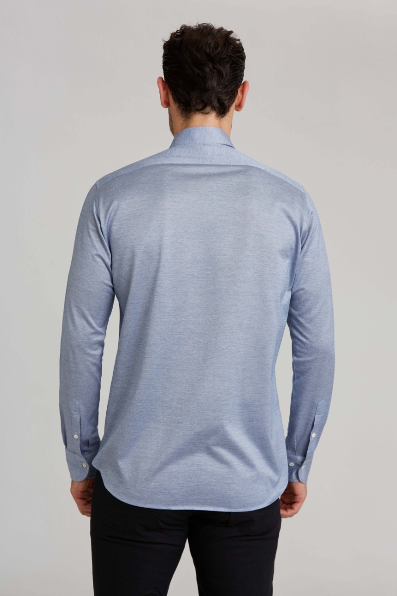 Platinium Regular Fit Mavi Erkek Gömlek - 2