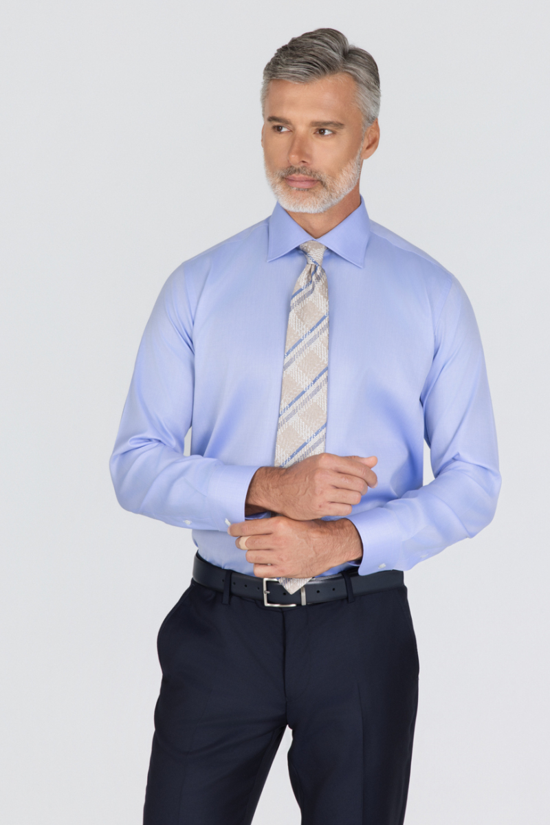 Platinium Regular Fit Koyu Mavi Erkek Gömlek - 2