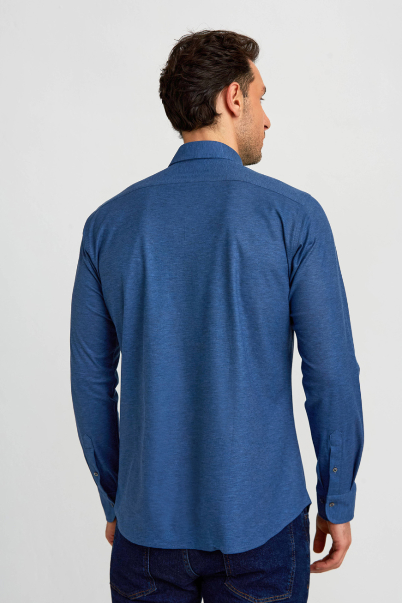 Platinium Regular Fit Lacivert Erkek Gömlek - 2