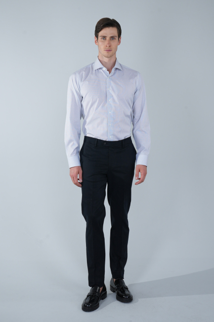 Platinium Regular Fit Siyah Erkek Gömlek - 5