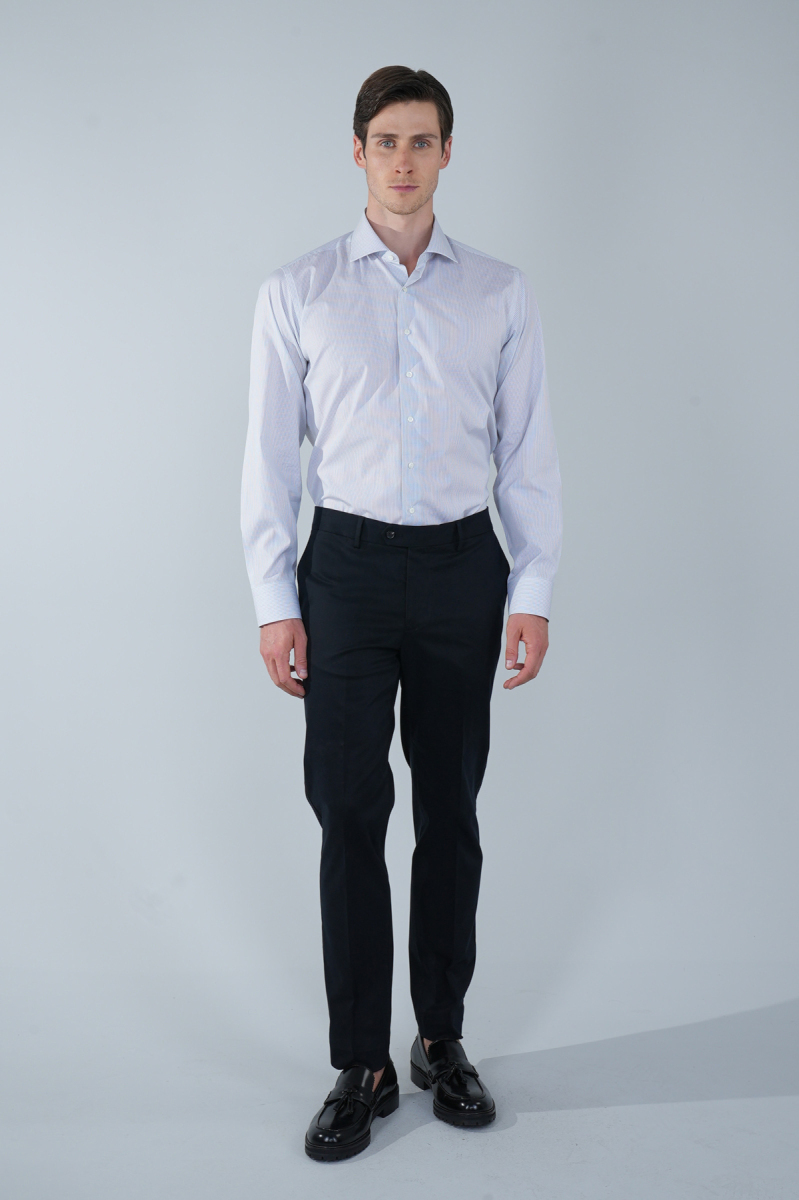 Platinium Regular Fit Siyah Erkek Gömlek - 5