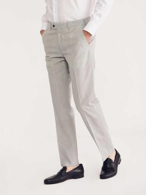 Platinium Taş Klasik Erkek Pantolon - 5