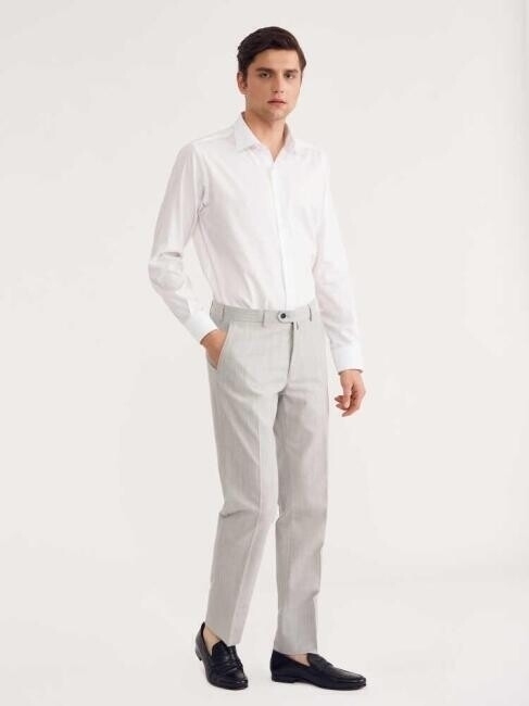 Platinium Taş Klasik Erkek Pantolon - 8