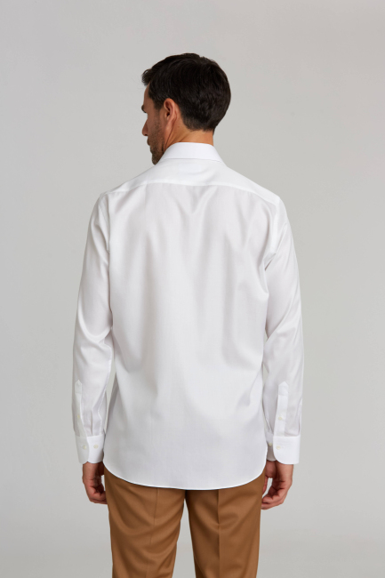Platinum Regular Fit Beyaz Erkek Gömlek - 2