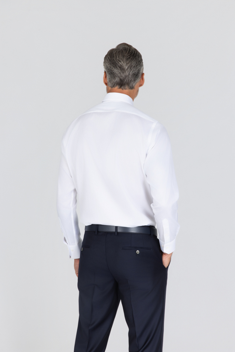 Platinum Regular Fit Beyaz Erkek Gömlek - 5