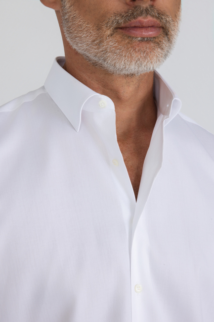 Platinum Regular Fit Beyaz Erkek Gömlek - 4