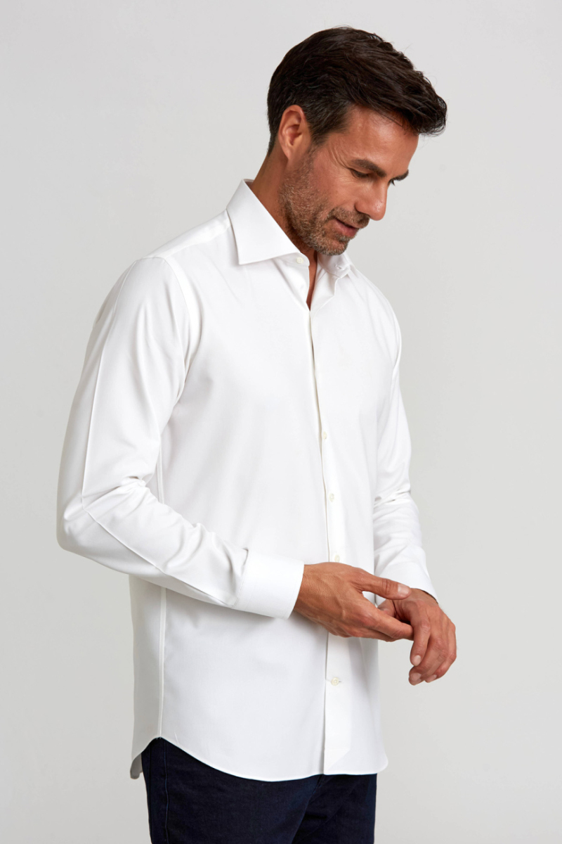 Platinum Regular Fit Beyaz Erkek Gömlek - 5