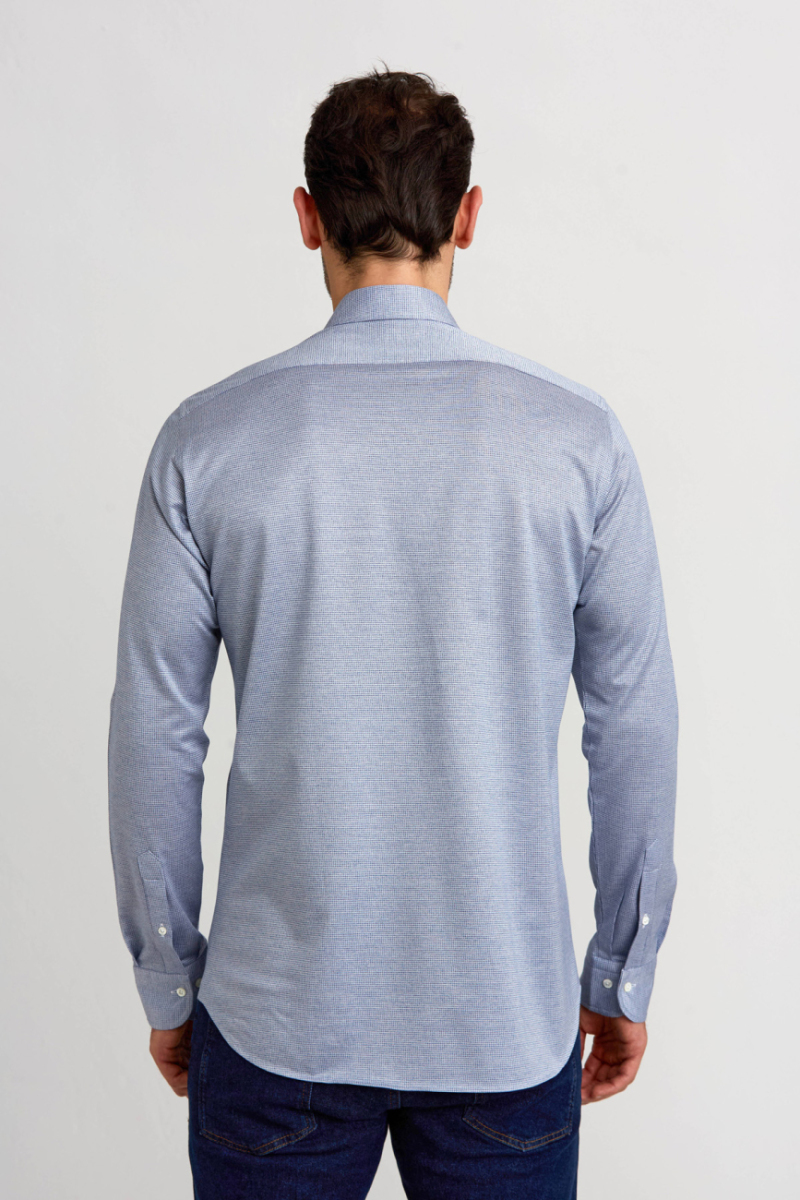 Platinum Regular Fit Mavi Erkek Gömlek - 2