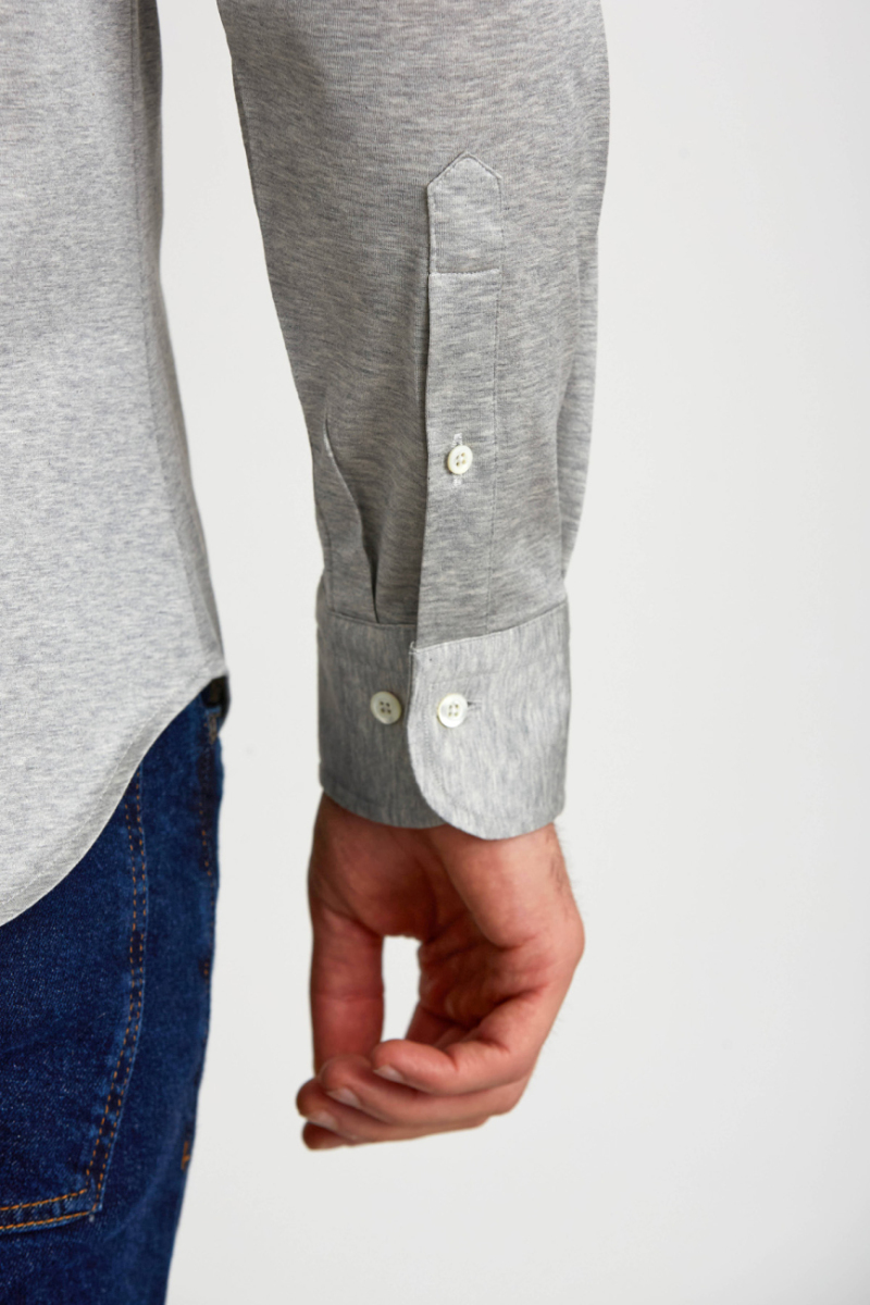 Platinum Regular Fit Gri Gömlek - 3