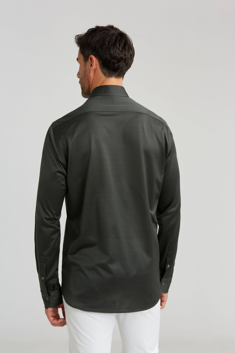 Haki Regular Fit Pamuk Platinum Gömlek Platinium - 2