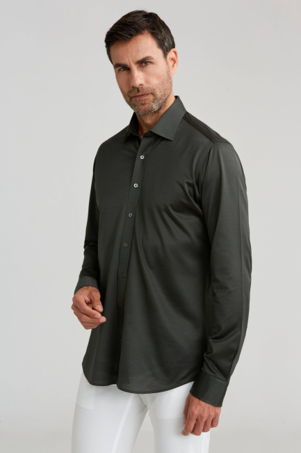 Haki Regular Fit Pamuk Platinum Gömlek Platinium - 7