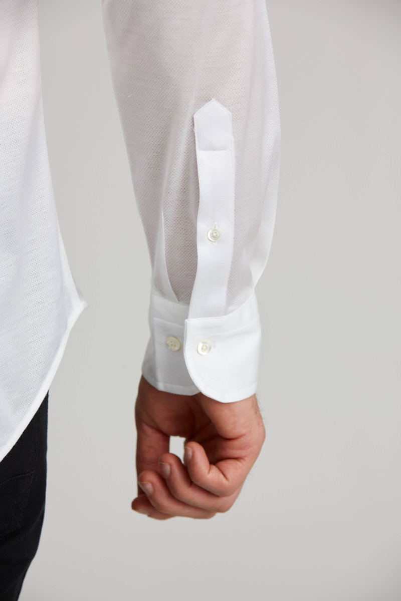 Platinum Regular Fit Lacivert Beyaz Gömlek - 3