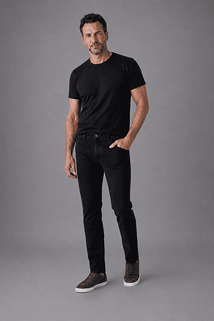 Antrasit Denim Fermuarlı Yikamali Jean Pantolon (3)