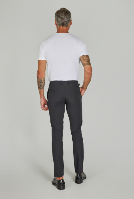 Erkek Siyah Jogger Cepli Lastikli Rahat Spor Pantolon - 2
