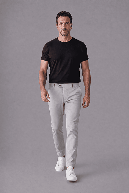 Gri Pi̇lesi̇z Spor Pantolon - 3