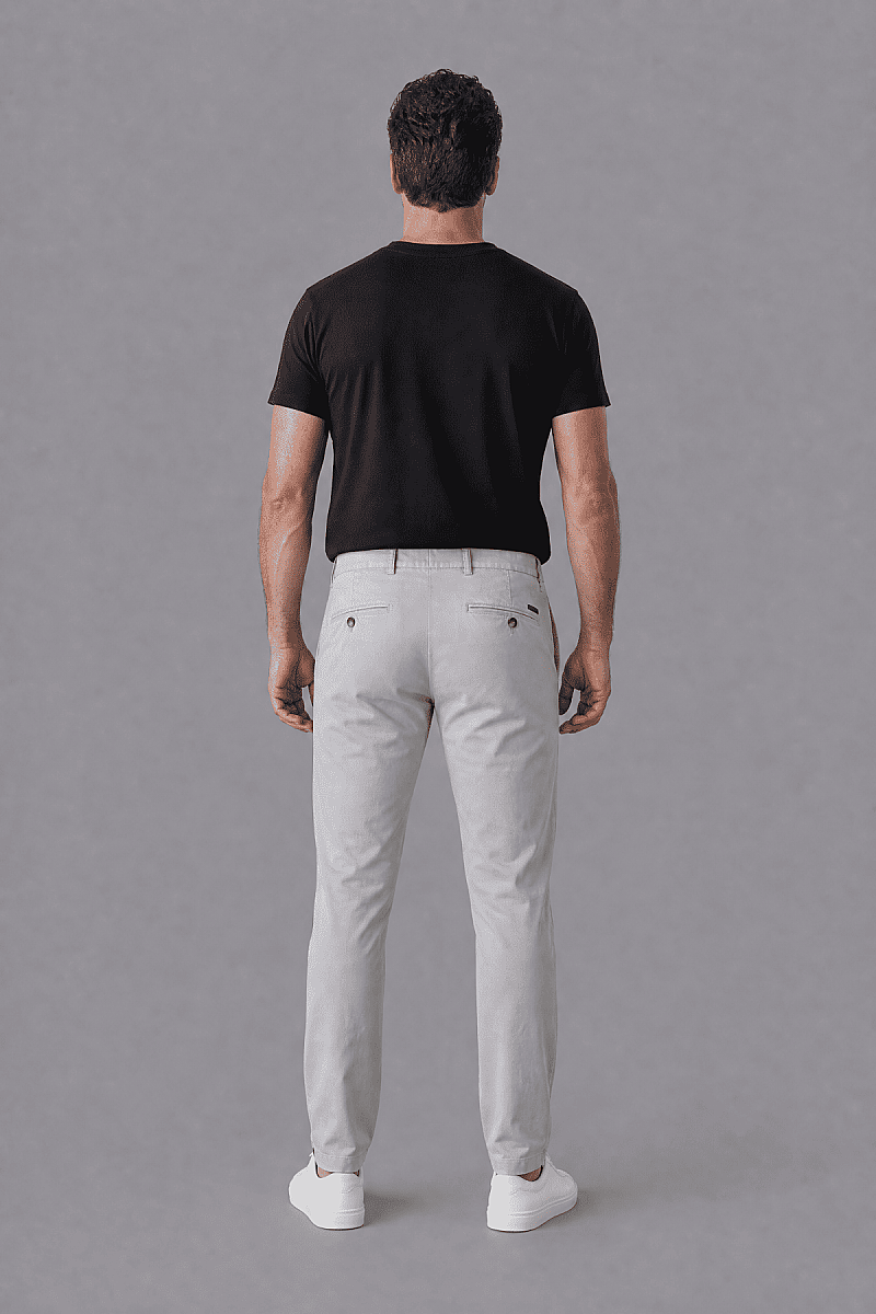 Gri Pi̇lesi̇z Spor Pantolon - 5