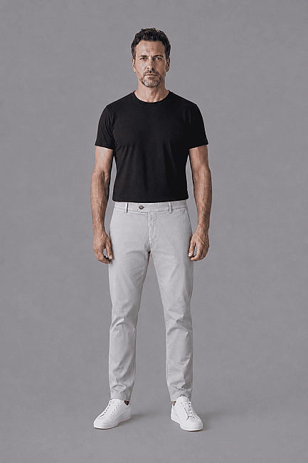 Gri Pi̇lesi̇z Spor Pantolon - 6