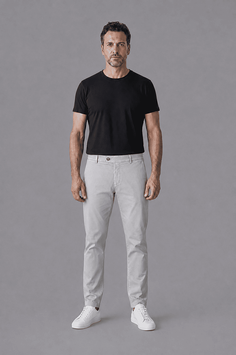 Gri Pi̇lesi̇z Spor Pantolon - 6