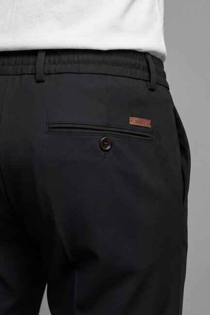 Erkek Lastikli Bağcıklı Spor Jagger Haki Pantolon - 4