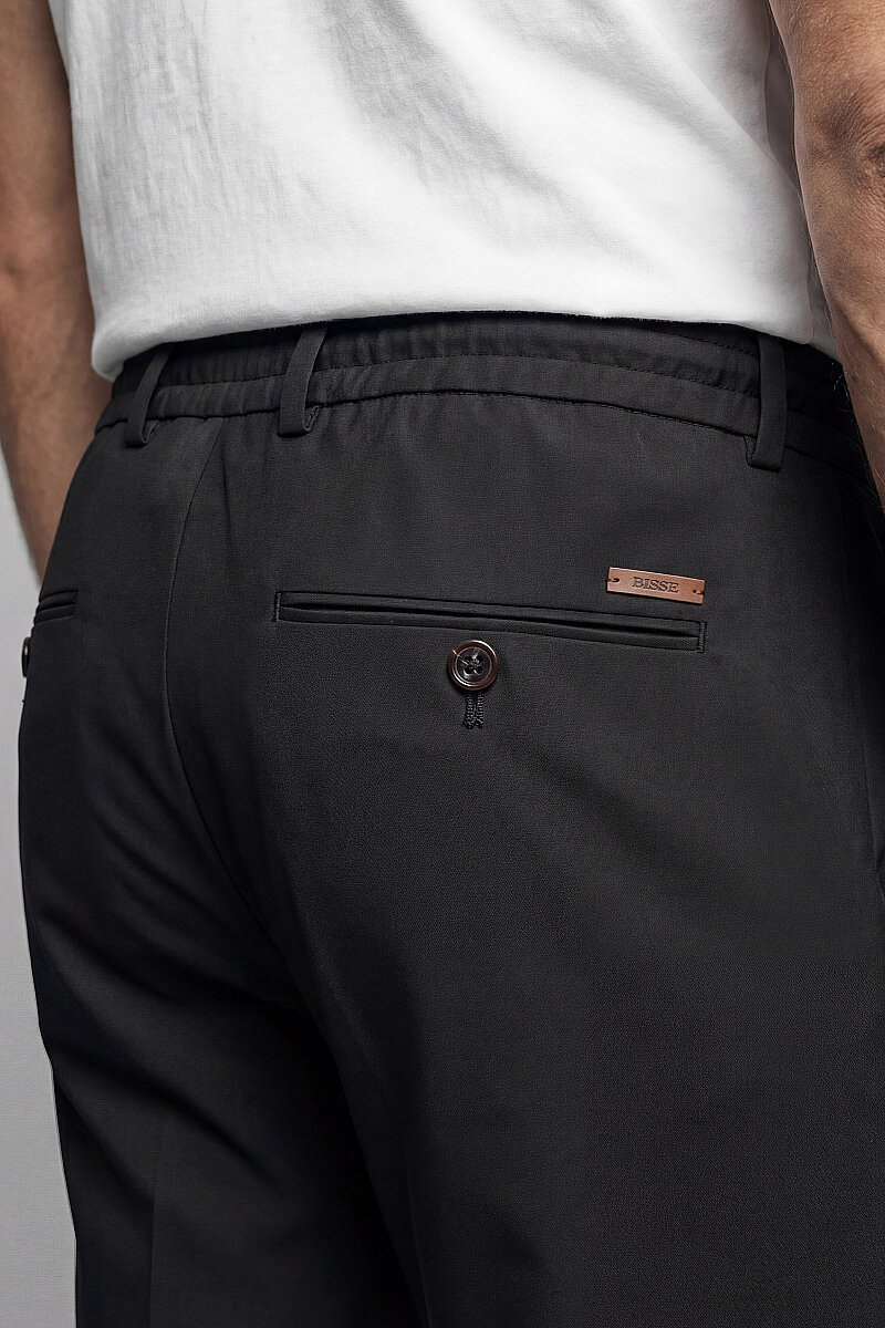 Haki Fermuarlı Bağcıklı Lastikli Spor Jogger Pantolon - 5