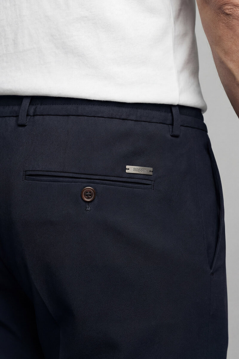 Erkek Lastikli Bağcıklı Spor Jagger Siyah Pantolon - 3