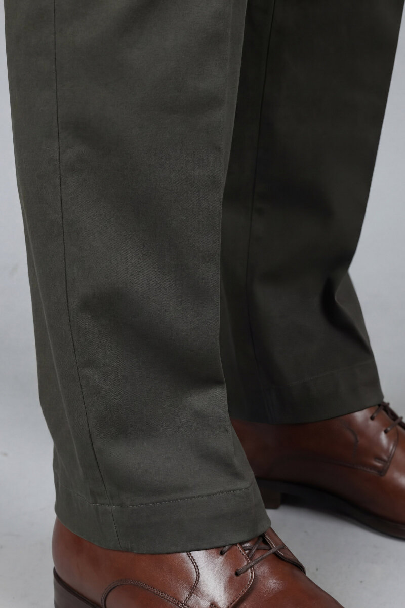 Erkek 4 Cepli Haki Klasik Pantolon - 3