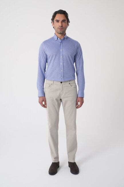 Erkek 5 Cepli Spor Pantolon Taş