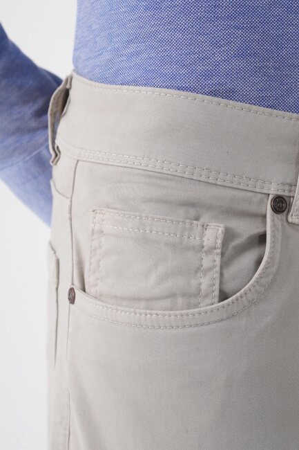 Erkek 5 Cepli Spor Pantolon Taş - 5