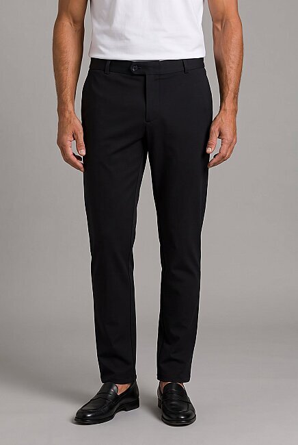 Lacivert Polyester Fermuarlı Jagger Pantolon Spor