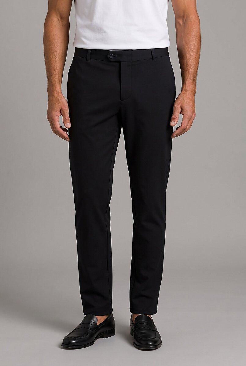 Lacivert Polyester Fermuarlı Jagger Pantolon Spor - 1
