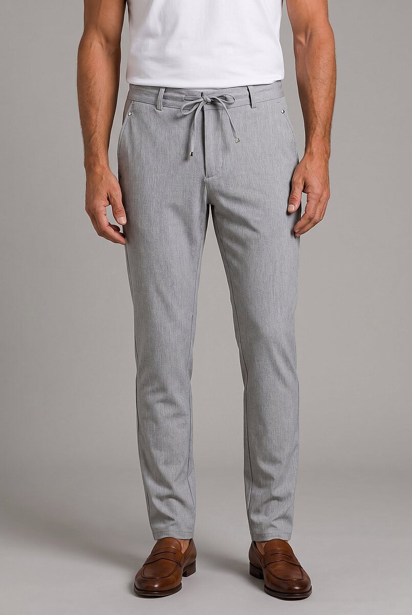 Taş Polyester Fermuarlı Jagger Pantolon Spor - 1