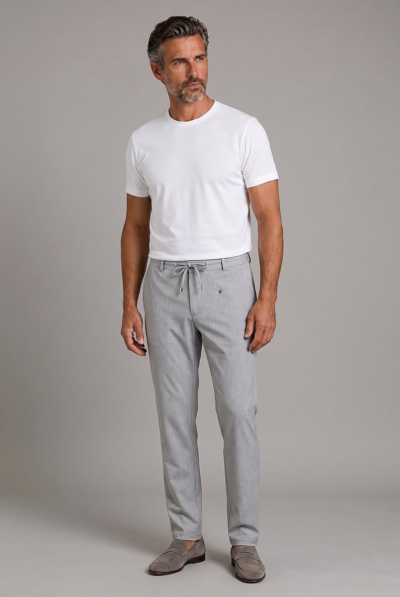 Taş Polyester Fermuarlı Jagger Pantolon Spor - 5