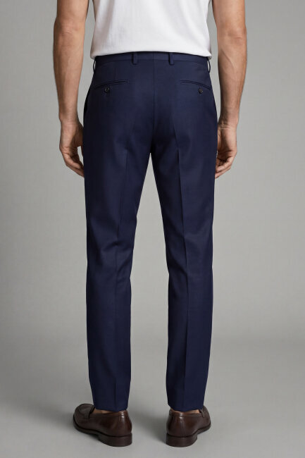 PPNK 25201 FLANEL KLASİK PANTOLON A.lacivert - 2